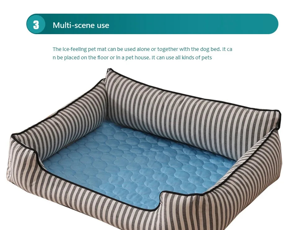 Dog Cooling Mat Self Cooling Pad For Pets Durable And Comfortable