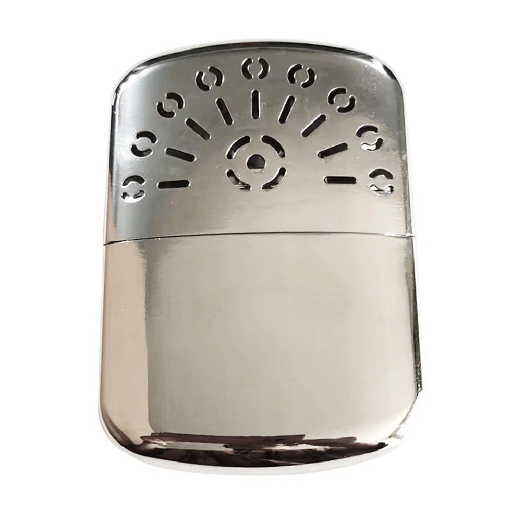 Apwikoger Refillable Catalytic Fuel Hand Warmer Portable Reusable Metal Alloy