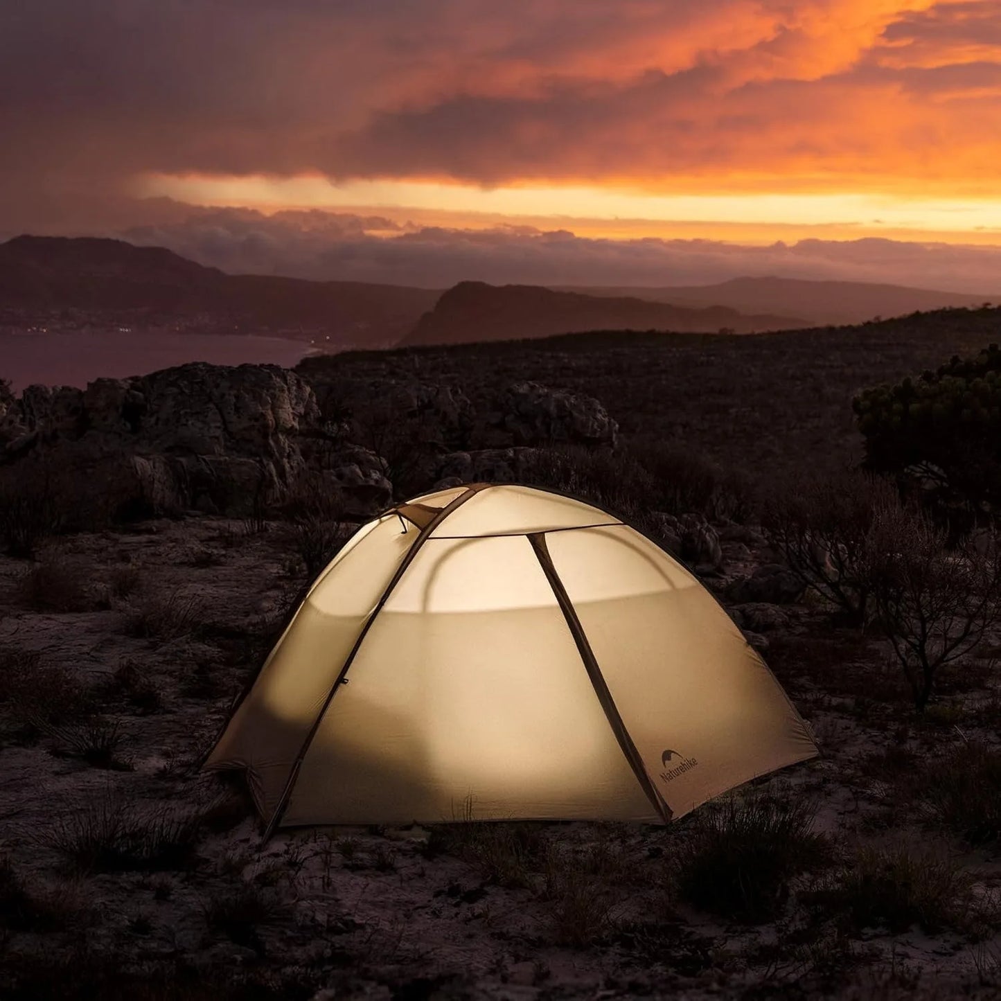 Naturehike Giling Pro 4 Seasons Dome Hiking Tent Camping Gear