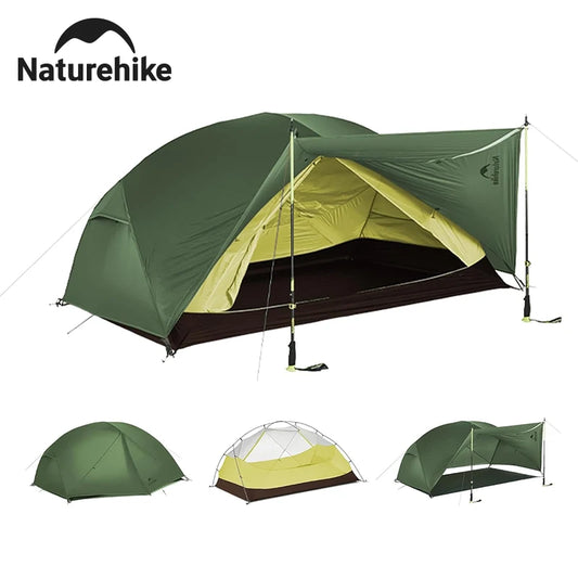 Naturehike Mongar BASE Camping Tent For 2 To 3 People - Paws and Pro's Outfitters