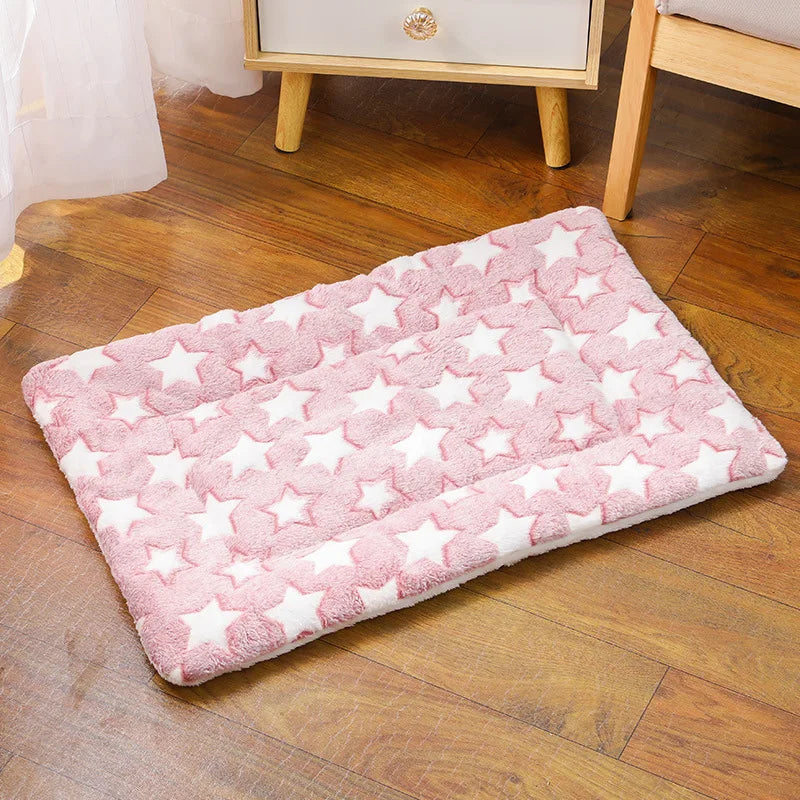 Thickened Flannel Cat And Dog Sleeping Mat