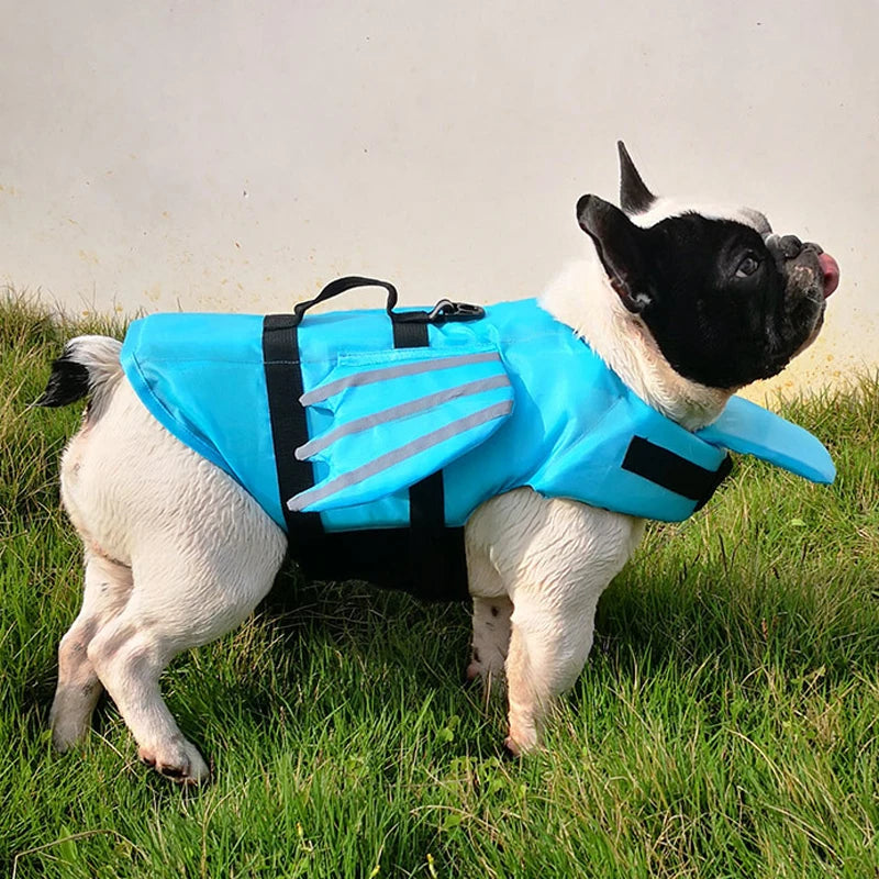 Piang Gouer Dog Life Vest Summer Swimwear With Reflective Wing