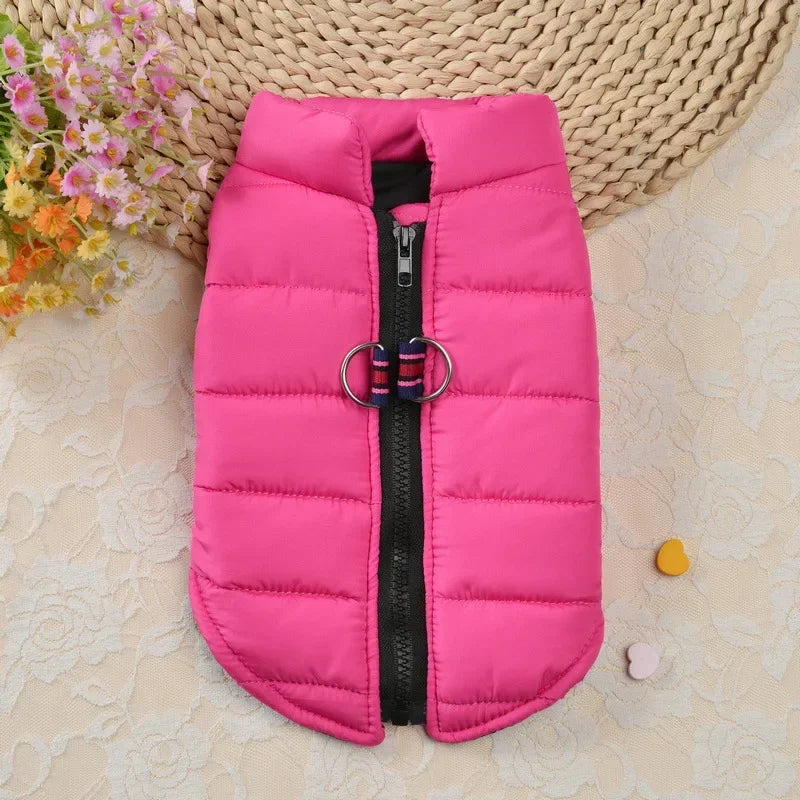 Winter Warm Dog Coat Jacket Padded Windproof For Dogs