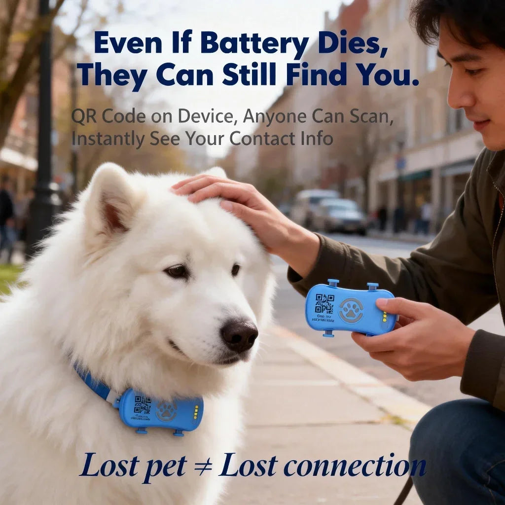 WANWAYTECH GPS Pet Tracker Dogs and Cats with IoT Connectivity