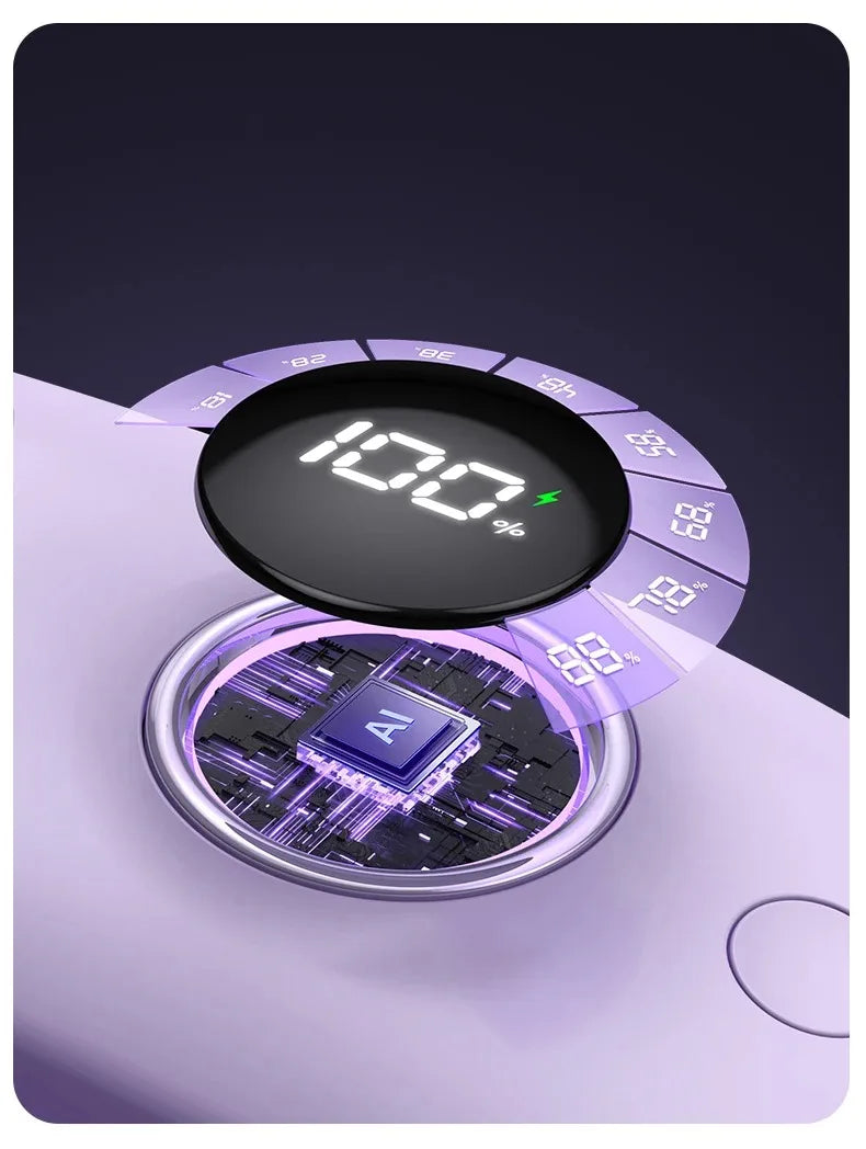 N90 Neck Fan Bladeless Wearable USB Rechargeable With 5-Speed Modes