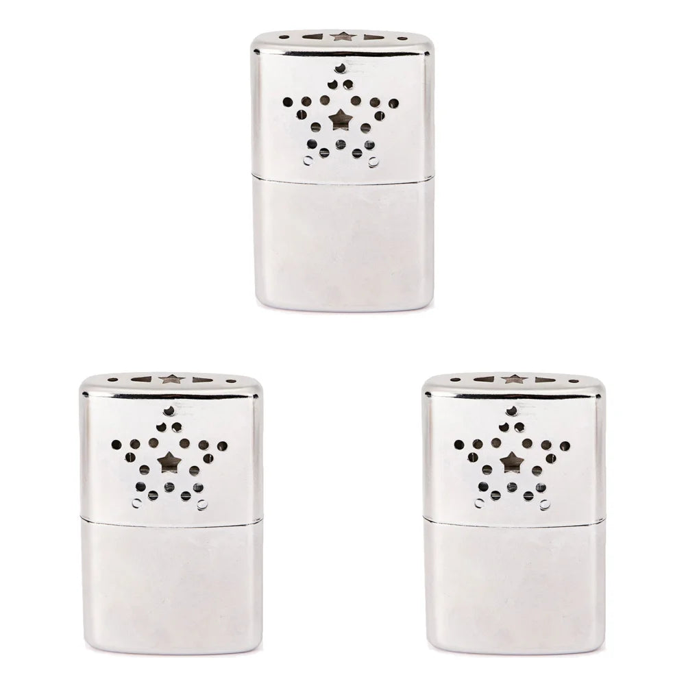 Apwikoger Refillable Catalytic Fuel Hand Warmer Portable Reusable Metal Alloy