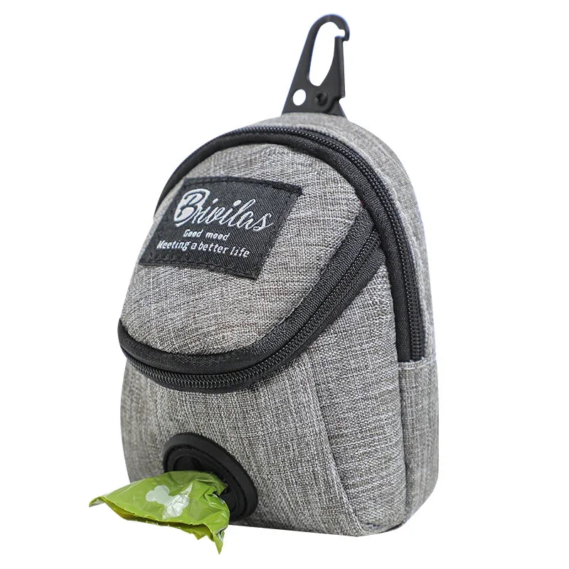 MOONBIFFY Portable Dog Training Treat Bag Dispenser Waist Pouch