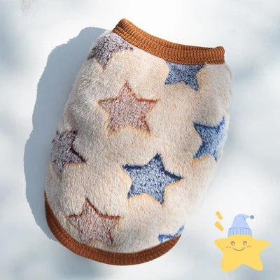 KaJiPet Soft Flannel Winter Vest For Small Dogs And Cats