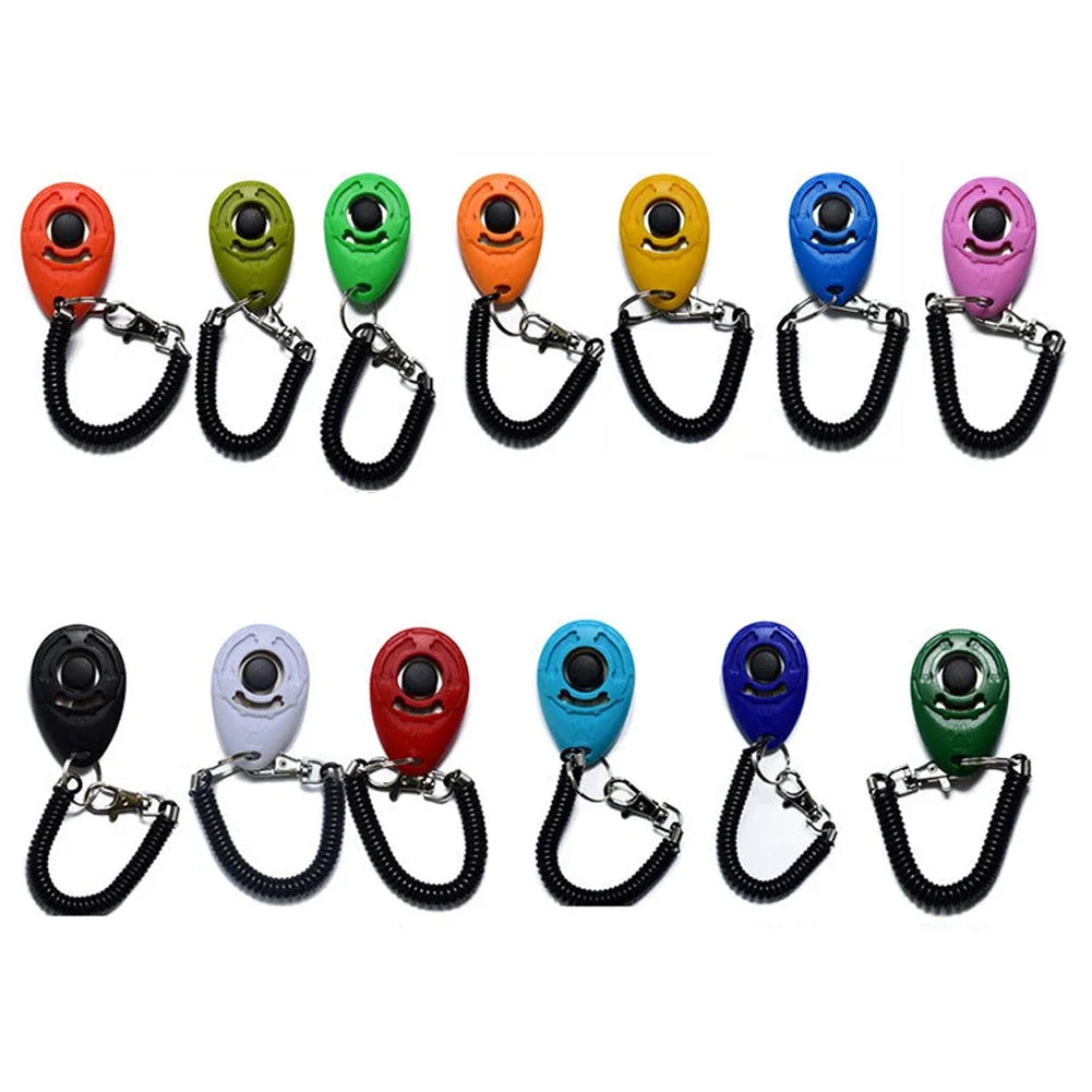 Dog And Cat Training Clicker With Adjustable Wrist Strap