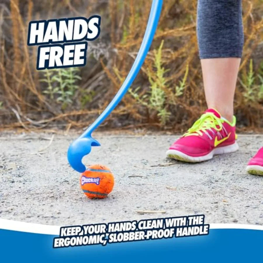 Dog Ball Launcher Plastic Pet Fetch Thrower For Dogs