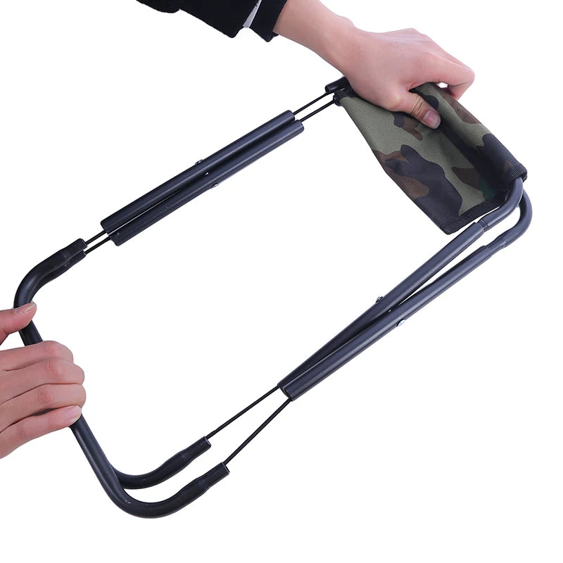 Portable Aluminum Outdoor Folding Chair With Carry Bag For Camping