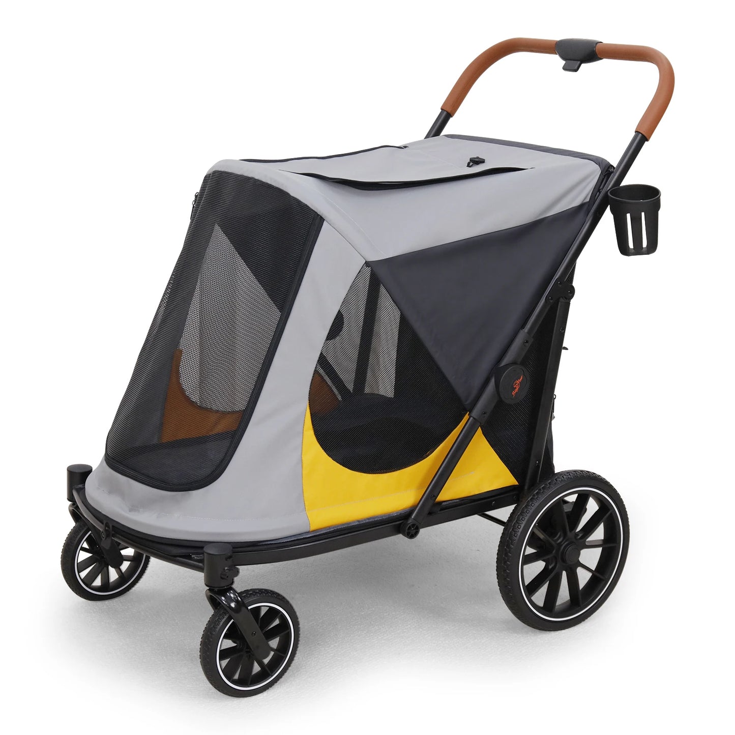 Foldable Pet Stroller for Dogs and Cats Travel in Comfort