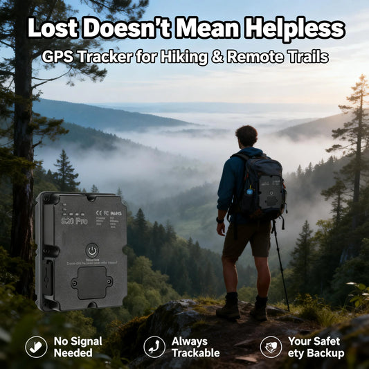 Wanwaytech 4G GPS Tracker For Hiking With S Os And Waterproof Design