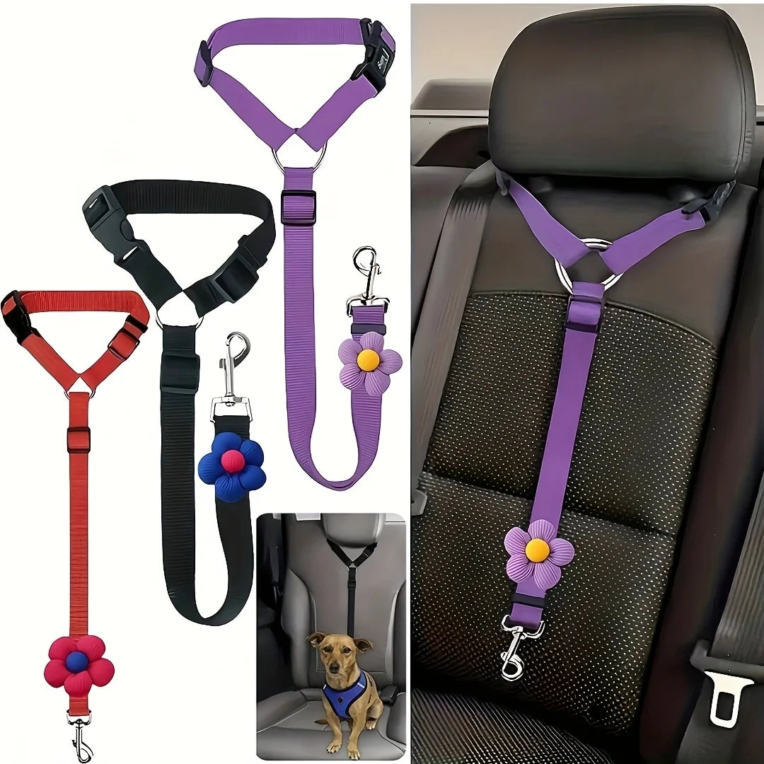 Dog Car Seat Belt for Vehicle Safety Tether for Pets