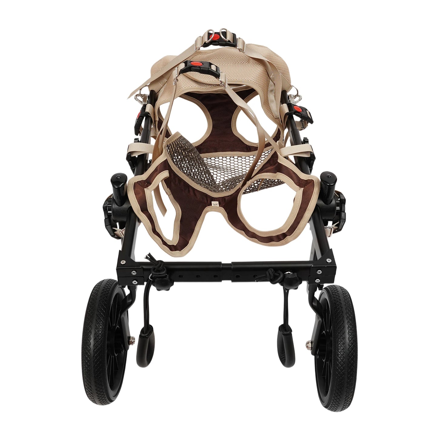 Adjustable Dog Wheelchair Hind Leg Walker Aluminum Alloy Pet Cart