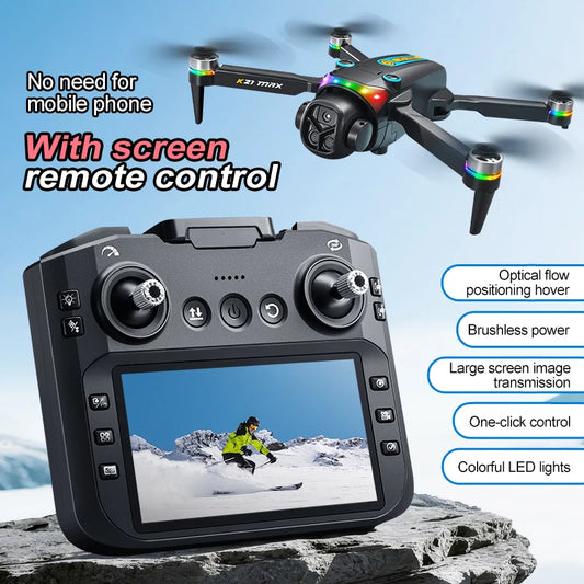 Max FPV Drone With Built In 4.3 Inch Screen Remote Controller