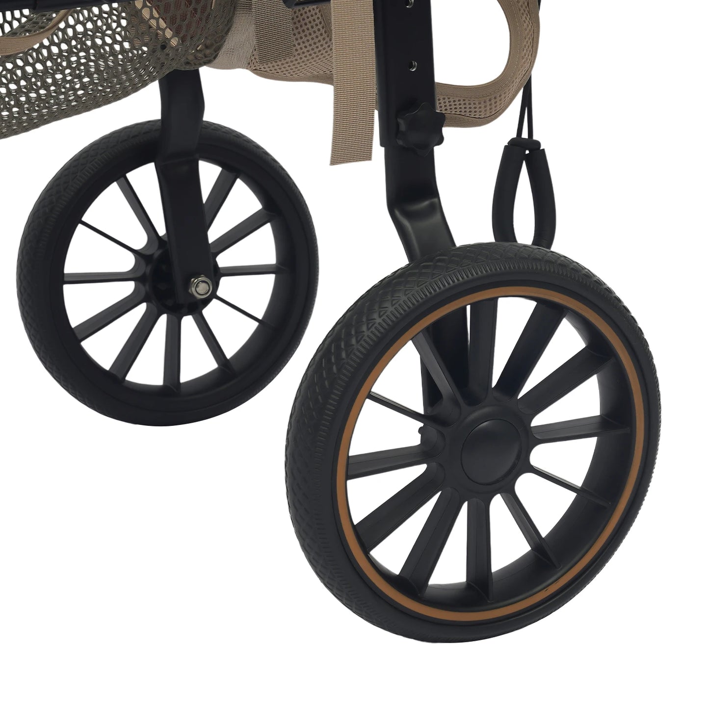Adjustable Dog Wheelchair Hind Leg Walker Aluminum Alloy Pet Cart