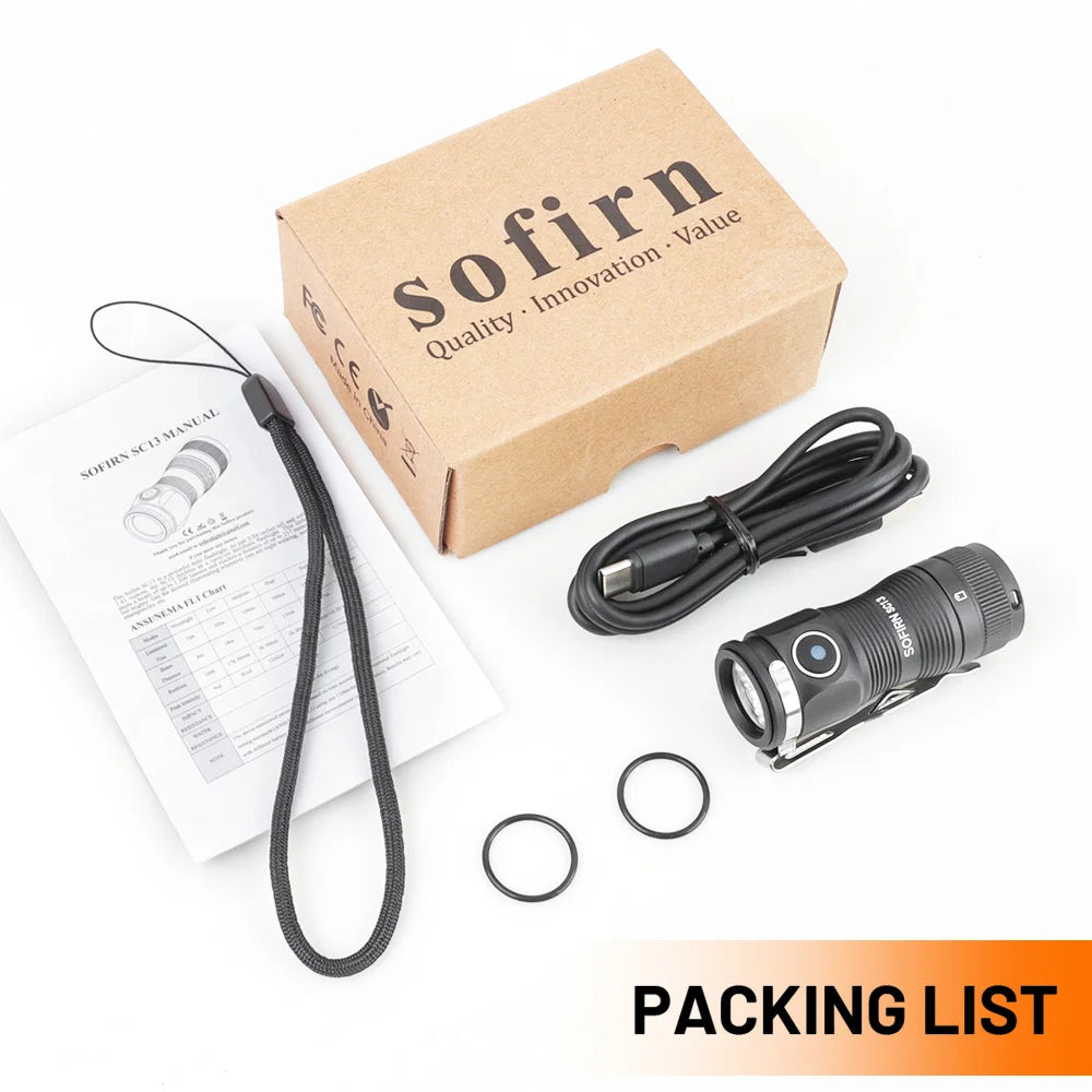 Sofirn Mini SC13 SST40 LED 1300 Lumen Tactical Flashlight