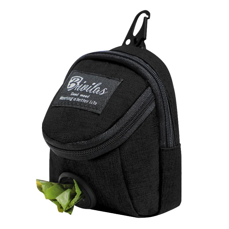MOONBIFFY Portable Dog Training Treat Bag Dispenser Waist Pouch