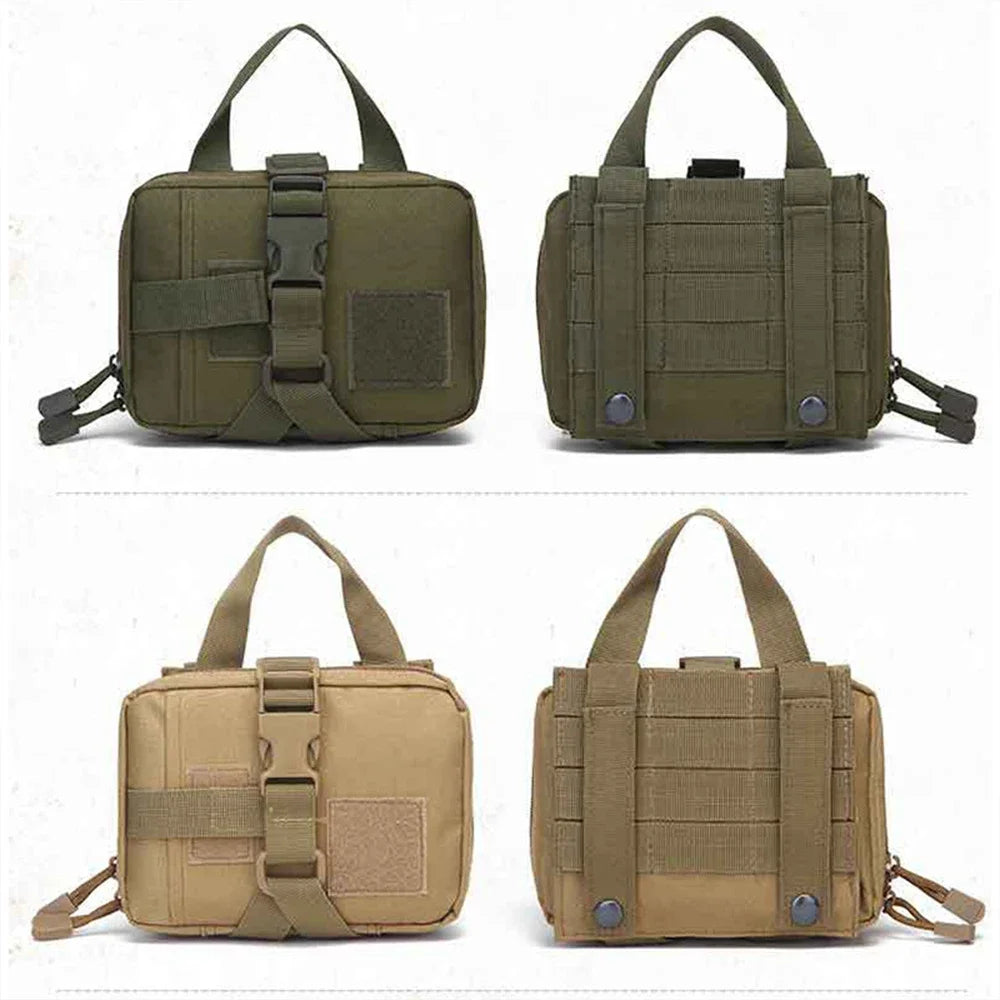Dog Tactical Bags Set With MOLLE Pouches For Harness