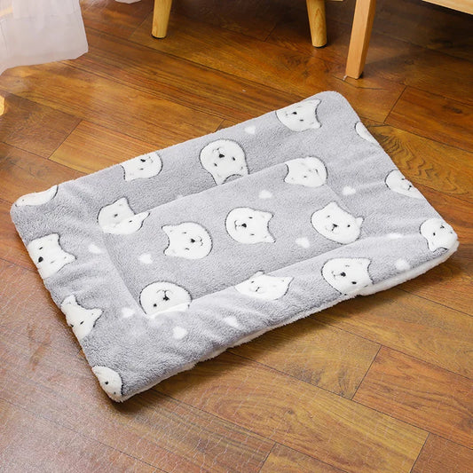 Thickened Flannel Cat And Dog Sleeping Mat