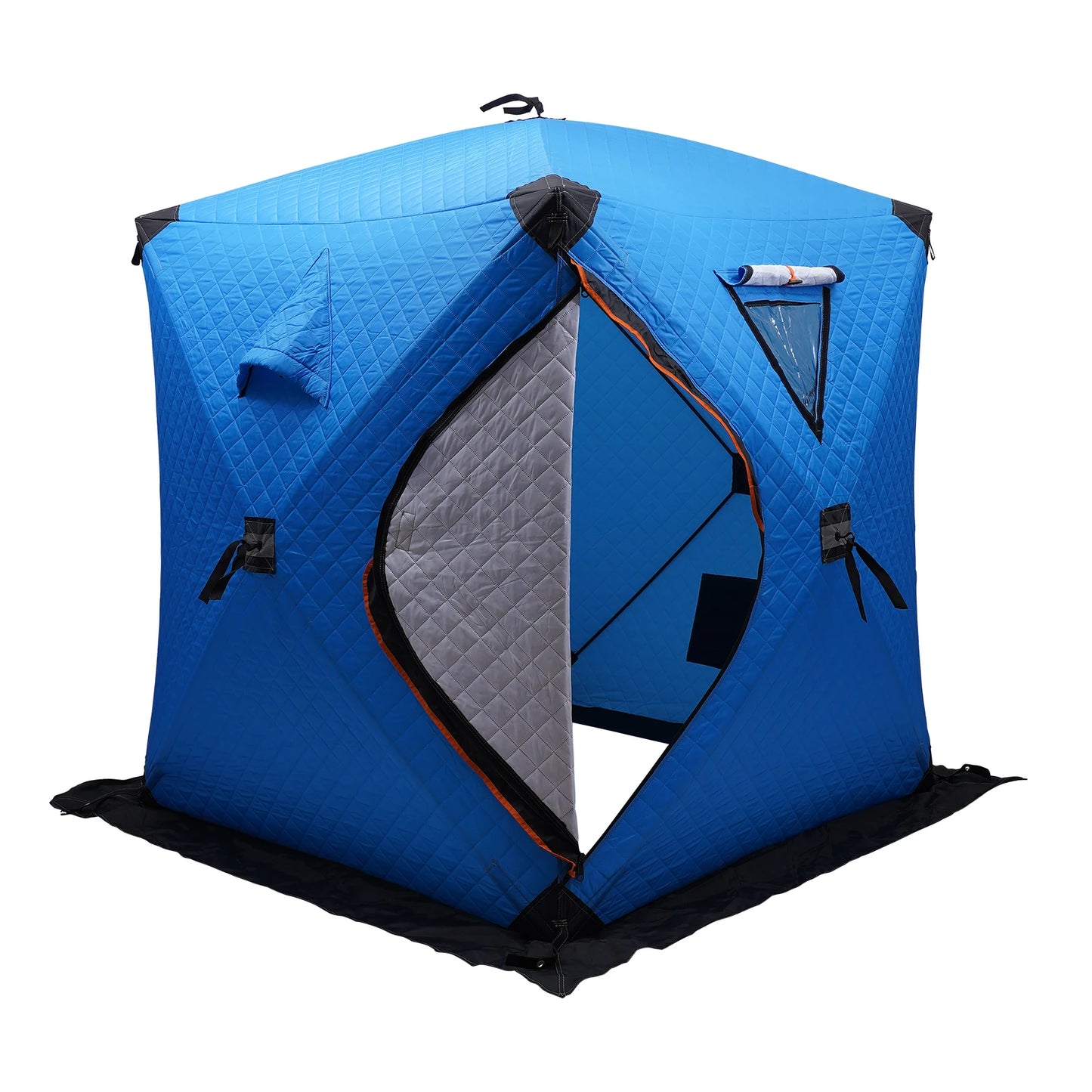 Bymaocar Ice Fishing Tent Outdoor Thermal Shelter Dual Zipper Windproof