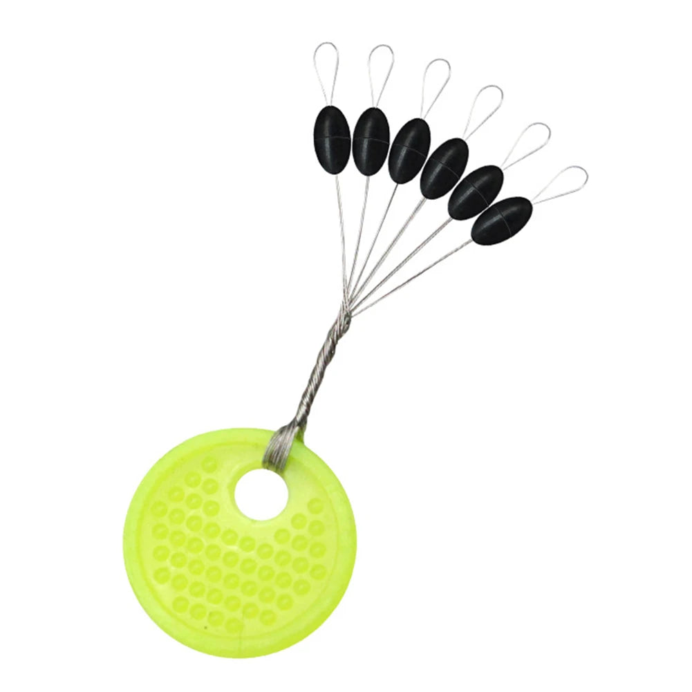 Rubber Space Beans Stopper For Fishing Floats S M L