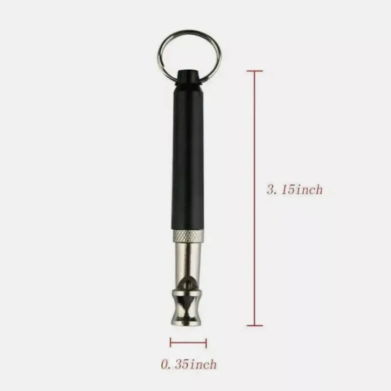 Dog Training Whistle Ultrasonic Stainless Steel Flute For Dogs