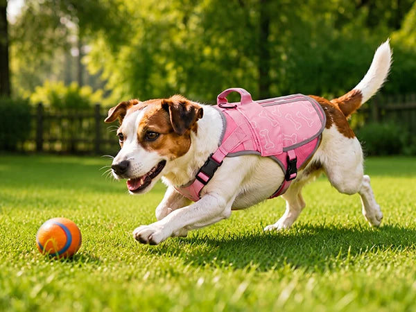 Cooling Vest For Dogs With Replaceable Cooling Packs, Lightweight