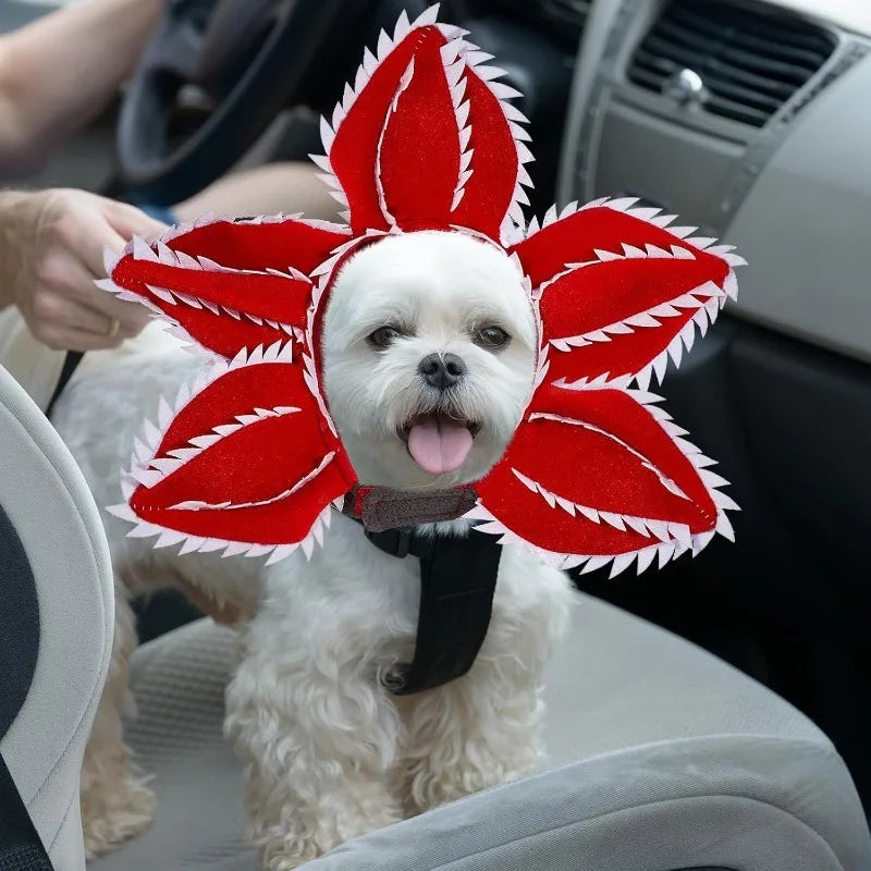 Cute Floral Puppy Cosplay Headband For Dogs And Cats