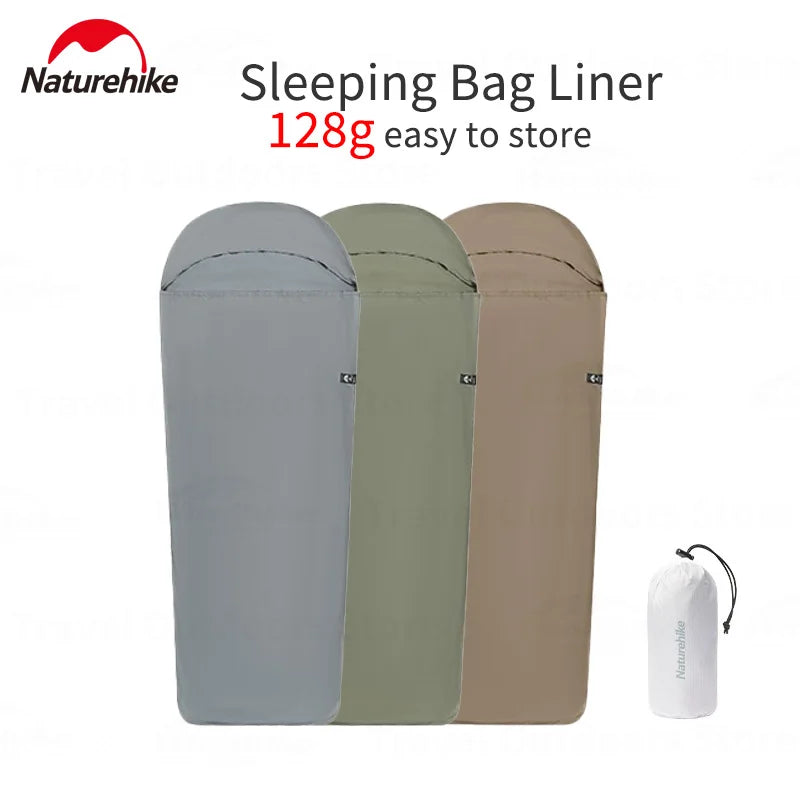 Ultralight 128g Sleeping Bag Liner Cotton Filled for Camping