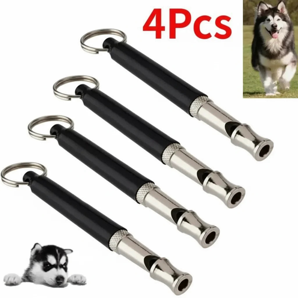 Dog Training Whistle Ultrasonic Stainless Steel Flute For Dogs