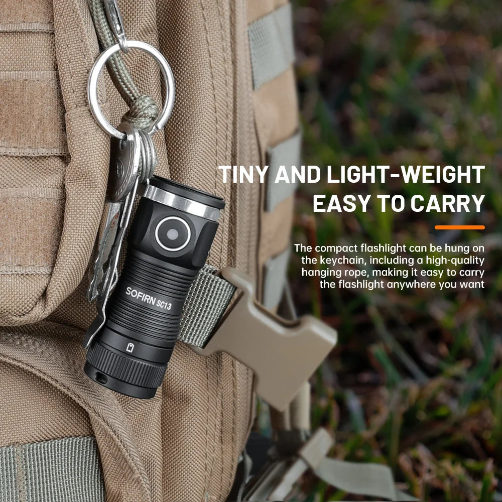 Sofirn Mini SC13 SST40 LED 1300 Lumen Tactical Flashlight