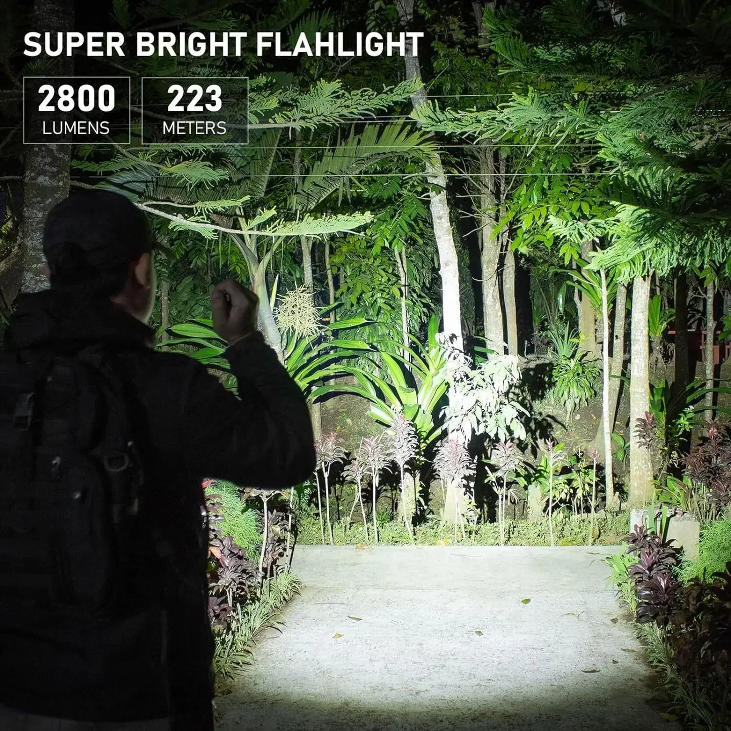 Sofirn SC28 2800LM XHP50B Rechargeable 21700 USB Type C LED Flashlight