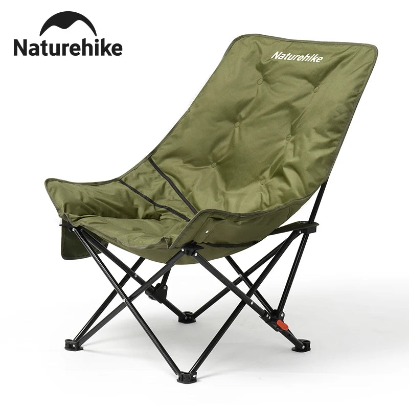 Naturehike High Back Moon Chair Folding Lounge Outdoor Camping Chair