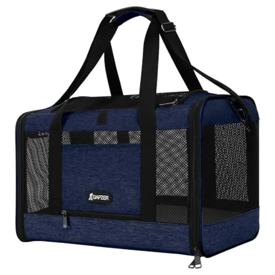 Cat Carrier Soft Travel Bag For Small Pets And Rabbits