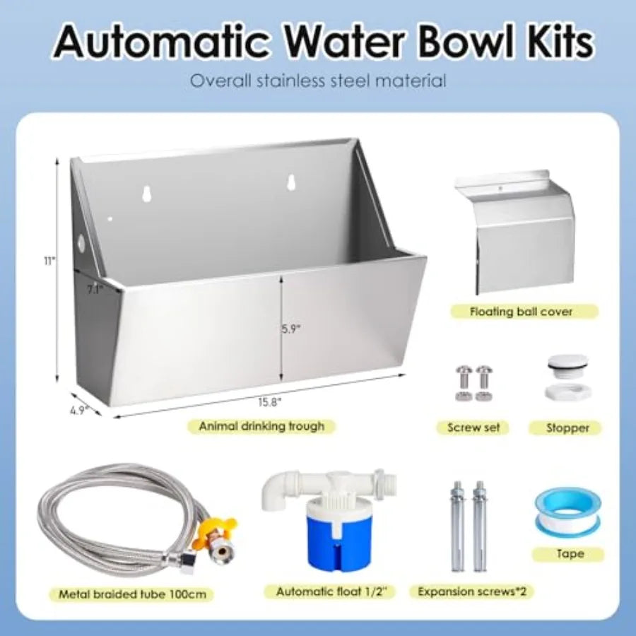 Automatic Water Dispenser For Large Dogs Auto Waterer