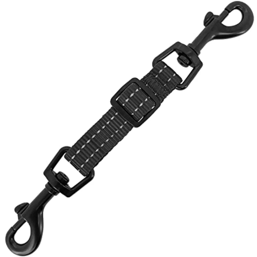 Dog Collar Safety Clip With Dual Clasps For Training