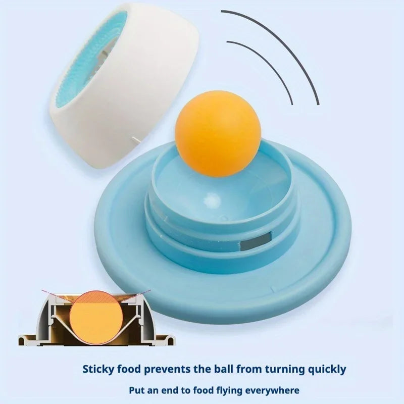 Interactive Cat Toy Slow Feeder Dispenser For Enrichment