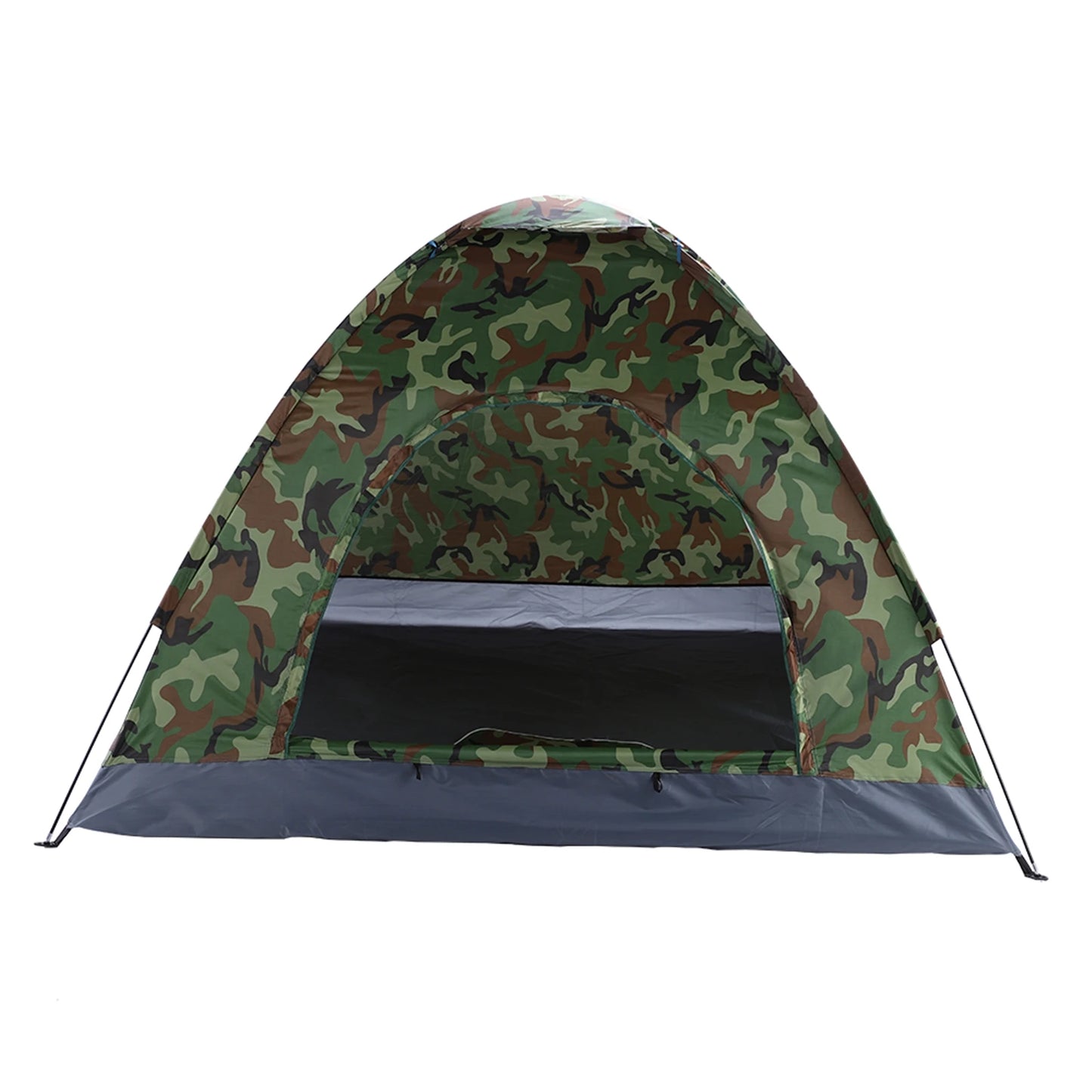 Family Camping Dome Tent Waterproof UV Proof With Fiberglass Poles