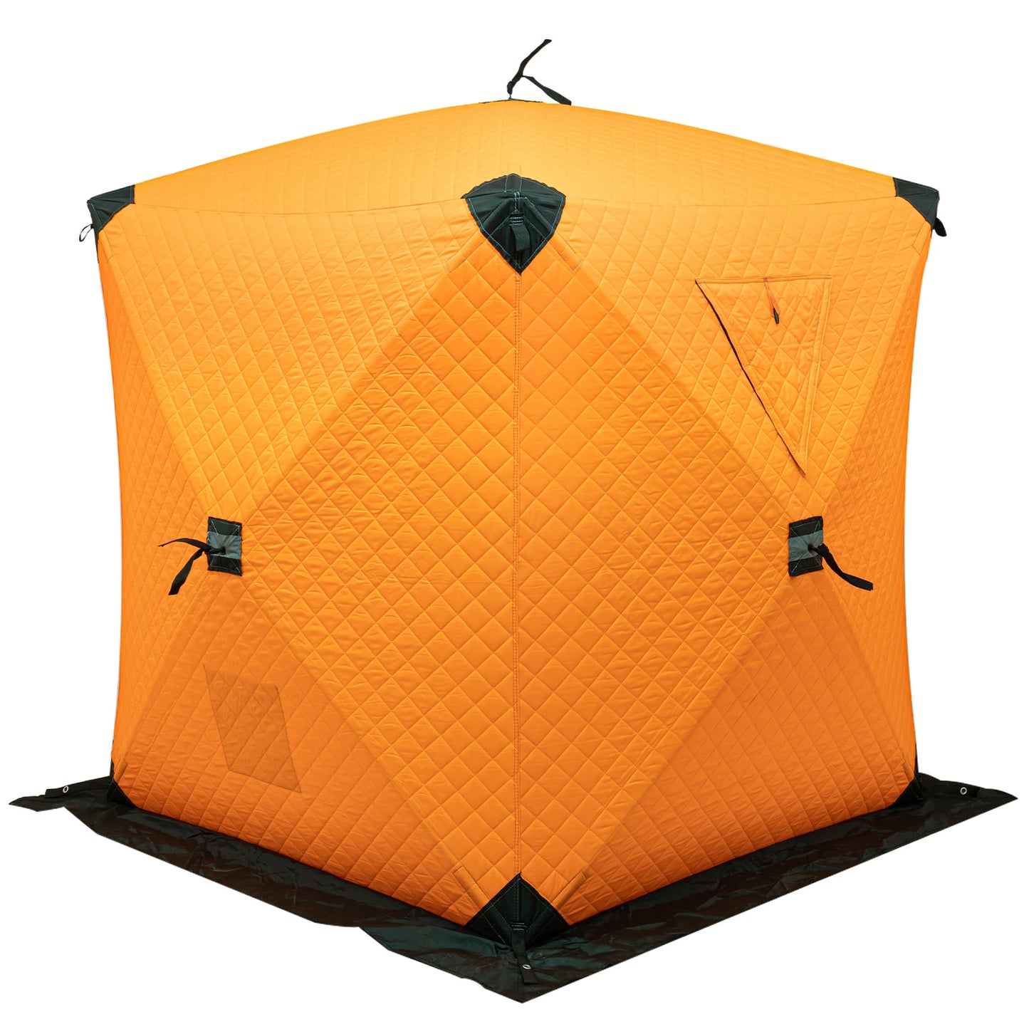 Bymaocar Ice Fishing Tent Outdoor Thermal Shelter Dual Zipper Windproof
