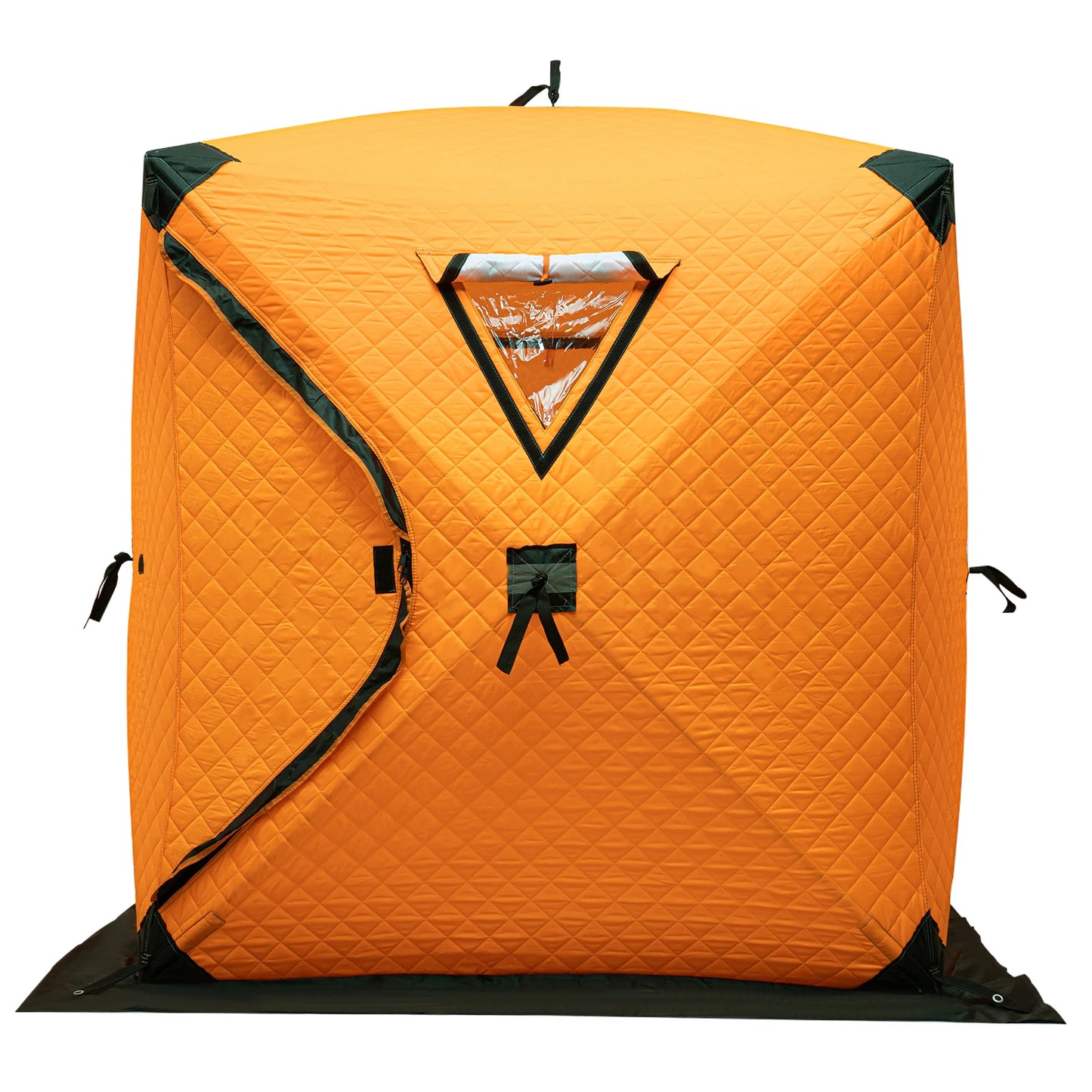 Bymaocar Ice Fishing Tent Outdoor Thermal Shelter Dual Zipper Windproof