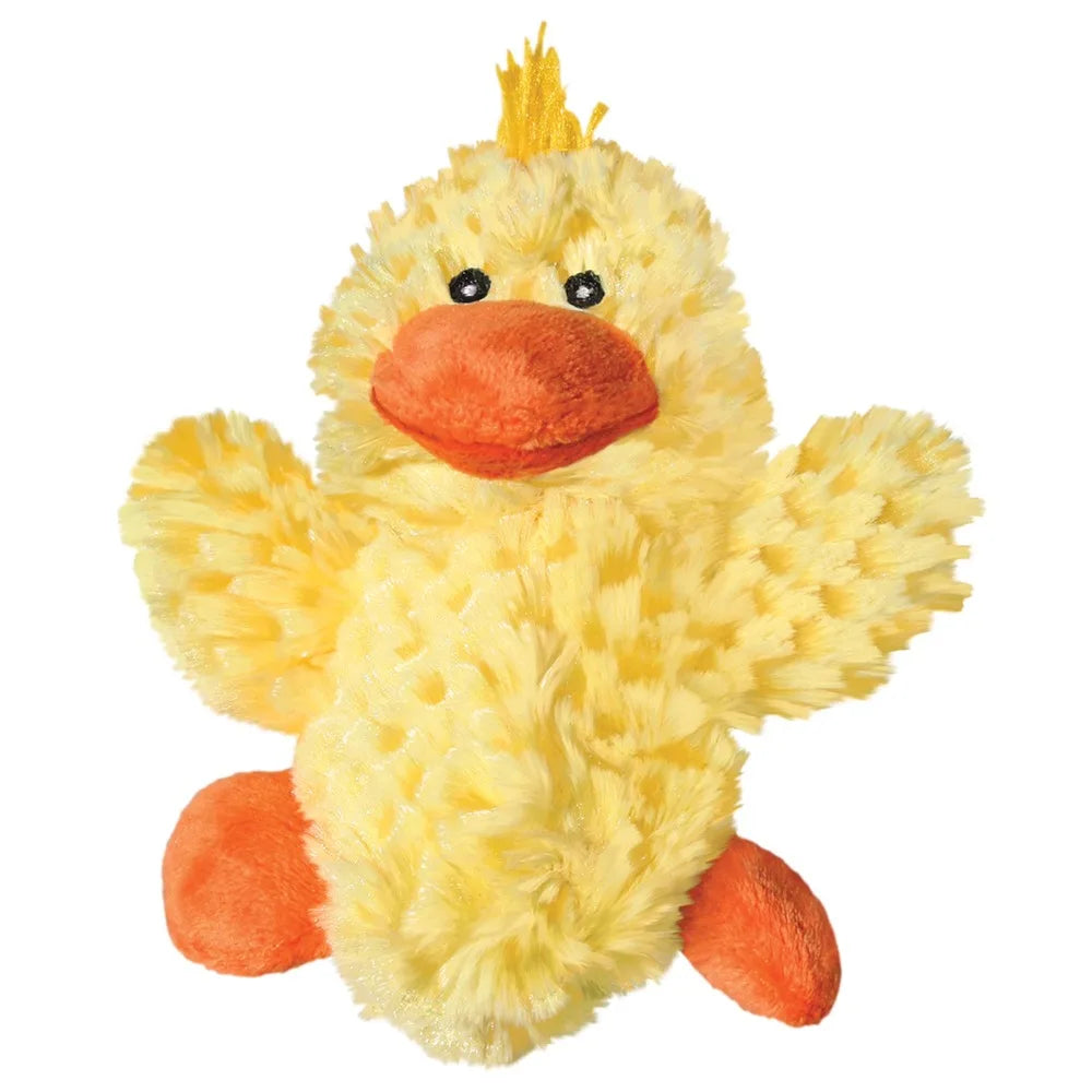Squeaky Duck Dog Toy With Plush Chew And Loud Squeaker
