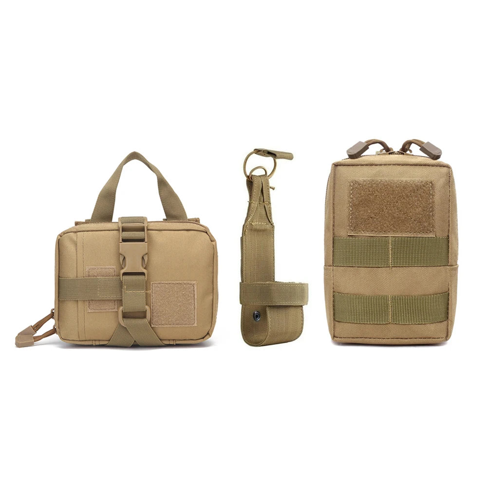 PETRAVEL CN Dog Tactical Bags Set Molle Pouches for Harness Training