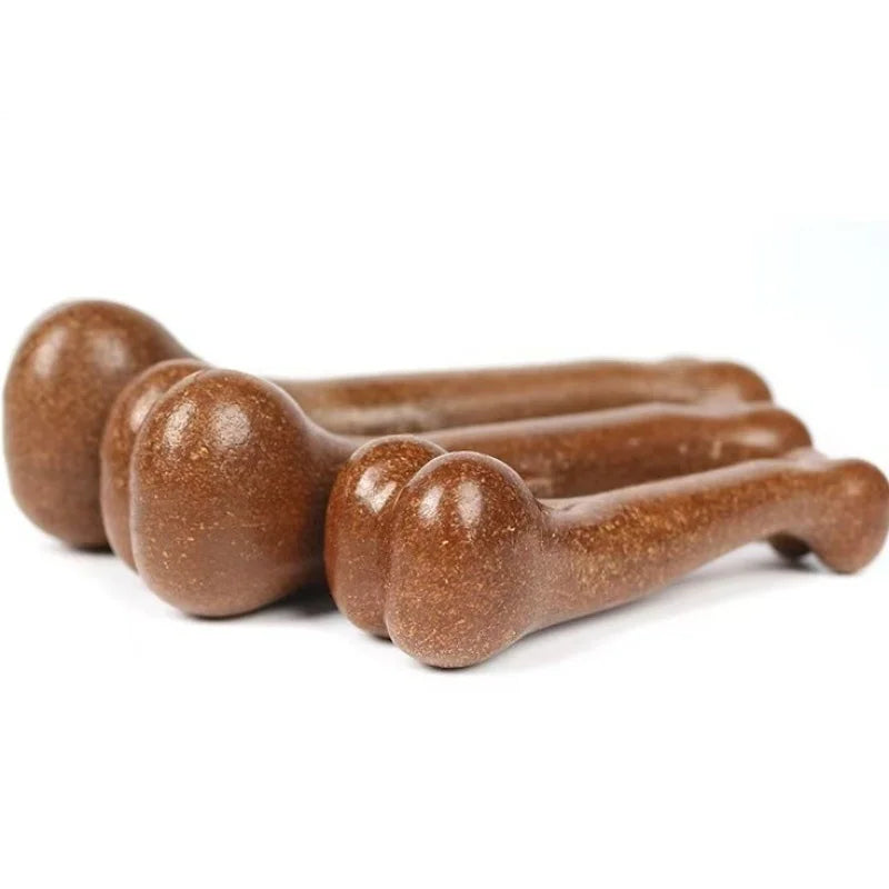 Natural Wooden Indestructible Dog Chew Toy For Puppies