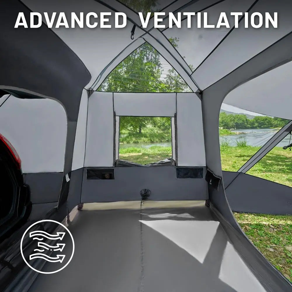 YTYIN SUV Tent With Screen Porch And Awning For Family Camping