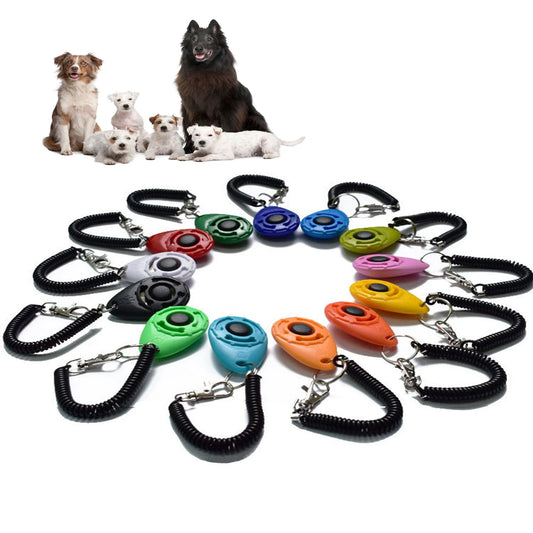Dog And Cat Training Clicker With Adjustable Wrist Strap