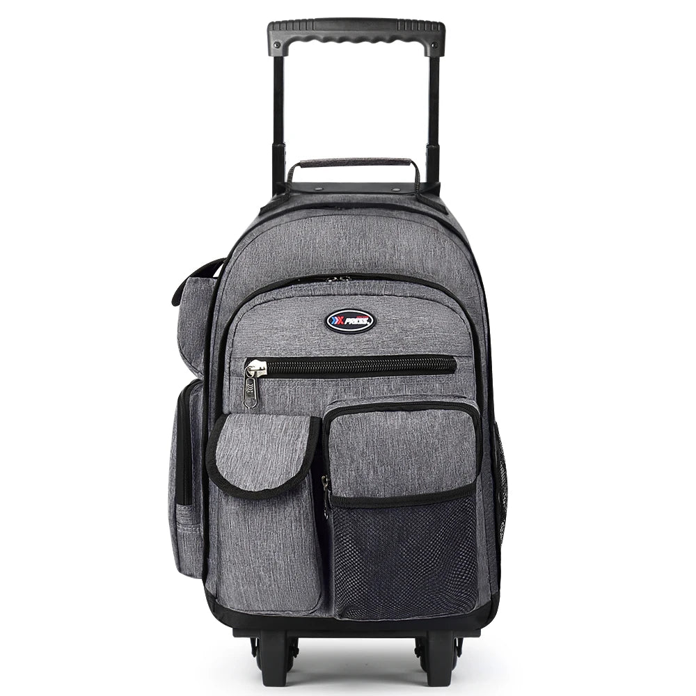 New York XPress Rolling Backpack With Wheels For Travel
