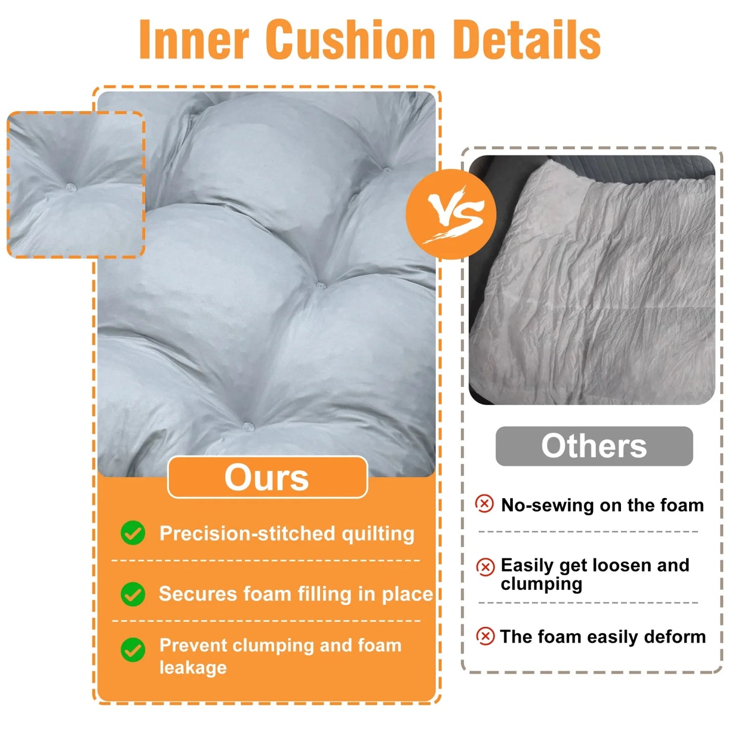 BINGOPAW Waterproof Linen Cover Dog Bed With Foam Base