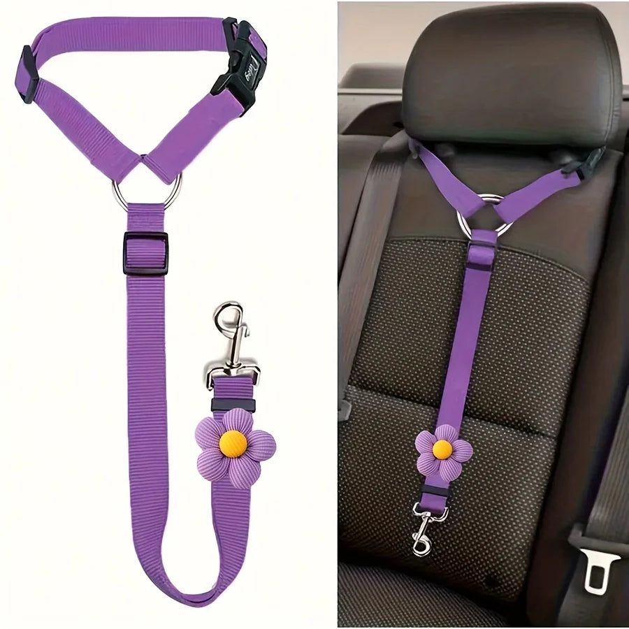 Dog Car Seat Belt for Vehicle Safety Tether for Pets